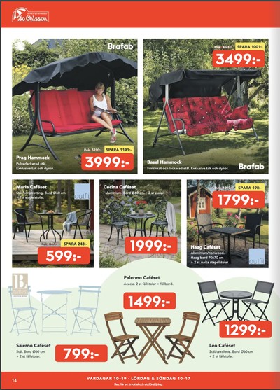 Bo Ohlsson reklamblad i vecka 24 sida 14