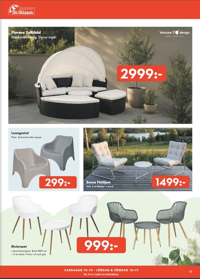 Bo Ohlsson reklamblad i vecka 24 sida 15