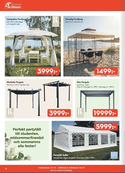 Bo Ohlsson reklamblad i vecka 24 sida 18