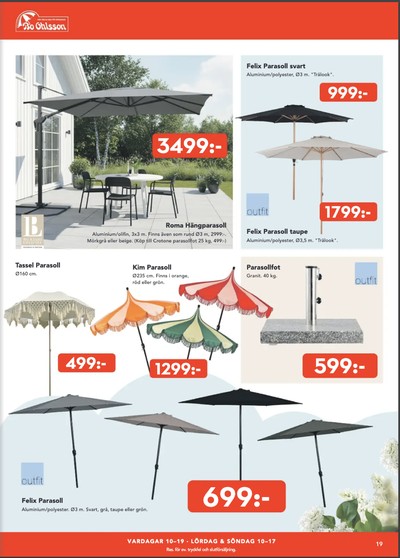 Bo Ohlsson reklamblad i vecka 24 sida 19