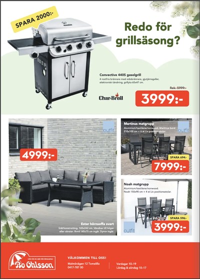 Bo Ohlsson reklamblad i vecka 24 sida 24