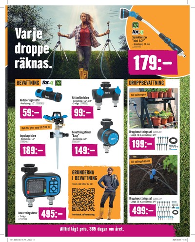 Hornbach reklamblad i vecka 24 sida 17