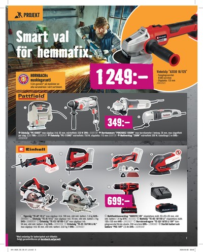 Hornbach reklamblad i vecka 24 sida 7