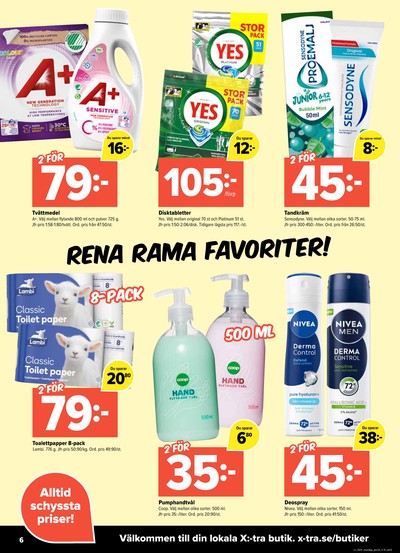 X:-tra reklamblad i vecka 24 sida 6