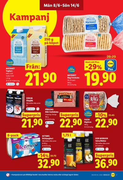 Lidl reklamblad i vecka 24 sida 5