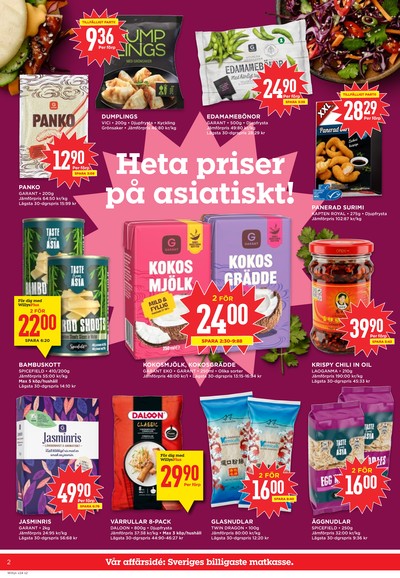 WILLY:S reklamblad i vecka 24 sida 2