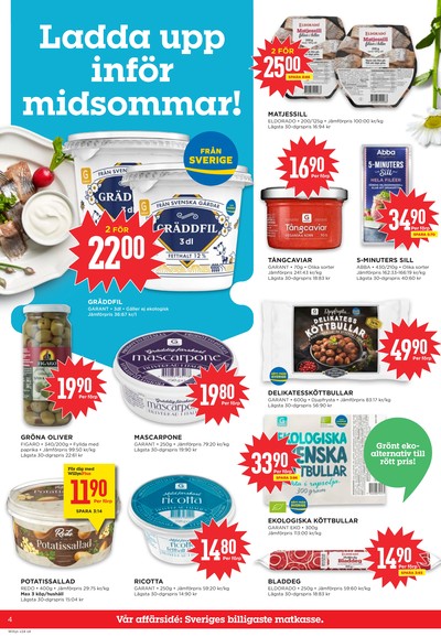 WILLY:S reklamblad i vecka 24 sida 4