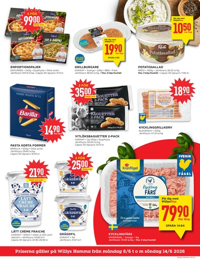 WILLY:S hemma reklamblad i vecka 24 sida 3