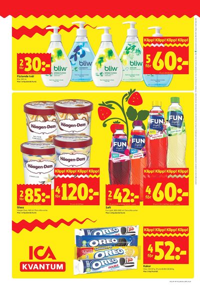 ICA Kvantum reklamblad i vecka 24 sida 12