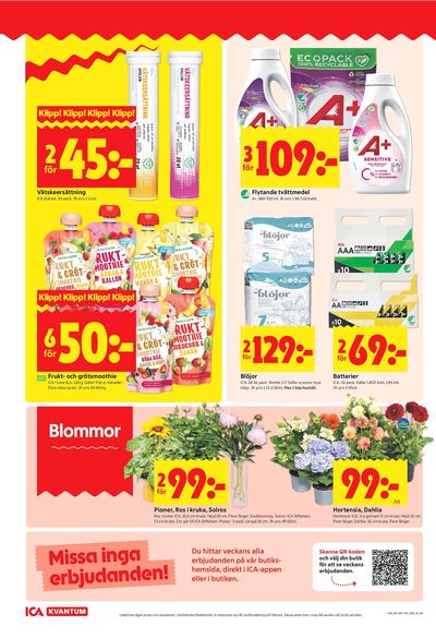 ICA Kvantum reklamblad i vecka 24 sida 6
