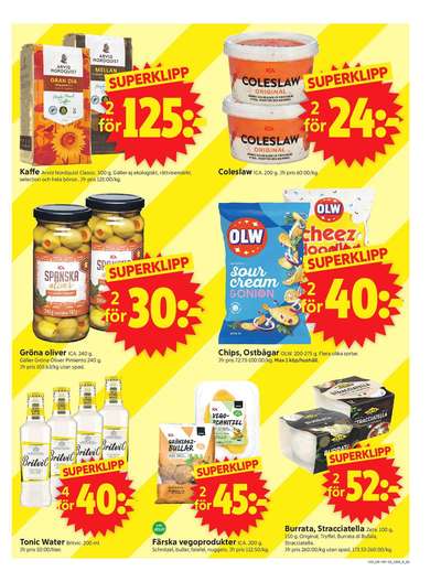 ICA Supermarket reklamblad i vecka 24 sida 3