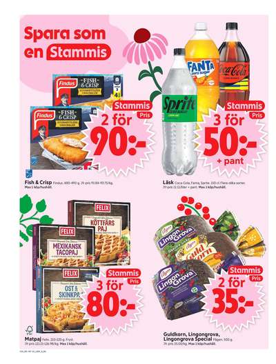 ICA Supermarket reklamblad i vecka 24 sida 8