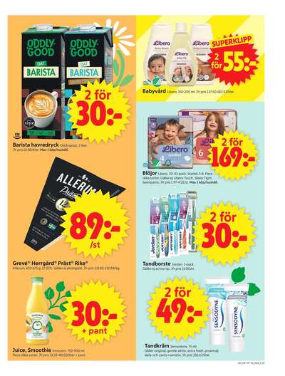 ICA Supermarket reklamblad i vecka 24 sida 9