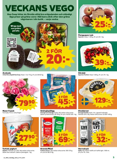 Coop reklamblad i vecka 24 sida 3