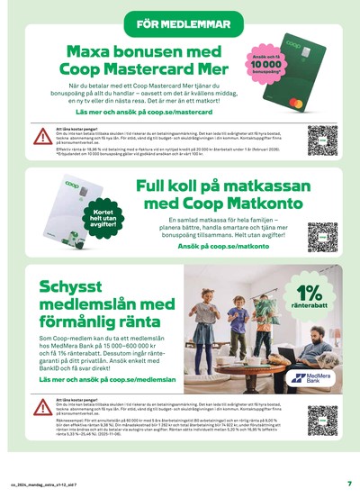 Coop reklamblad i vecka 24 sida 7
