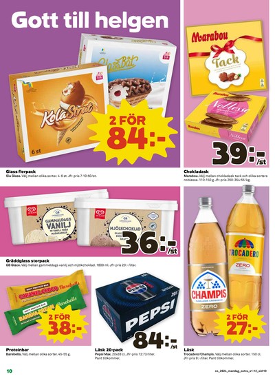Coop reklamblad i vecka 24 sida 10