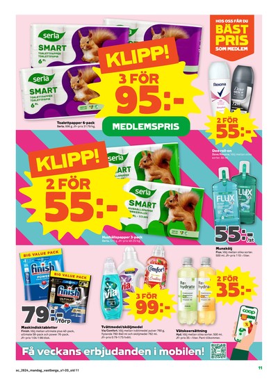 Stora Coop reklamblad i vecka 24 sida 11