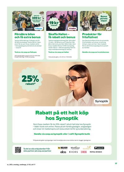 Stora Coop reklamblad i vecka 24 sida 17