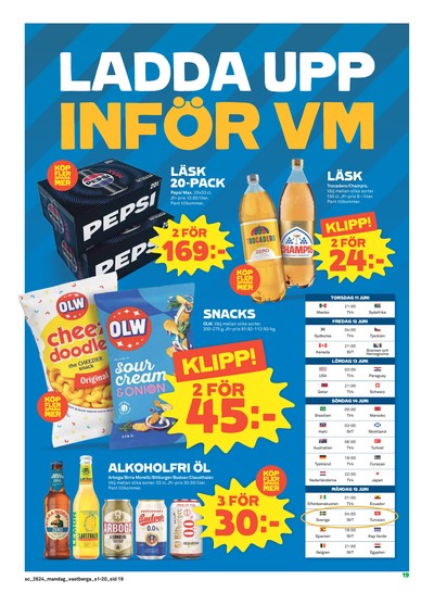 Stora Coop reklamblad i vecka 24 sida 19