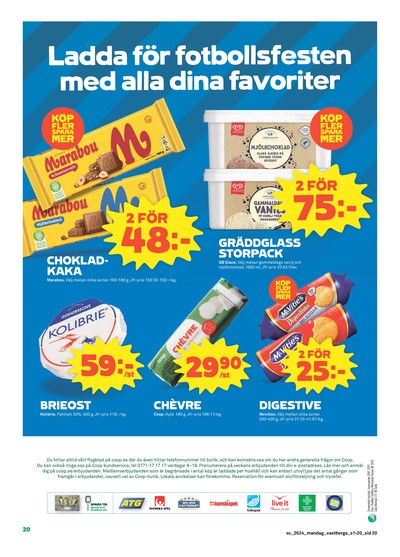 Stora Coop reklamblad i vecka 24 sida 20