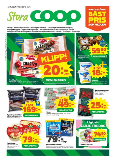 Stora Coop reklamblad i vecka 24 sida 3
