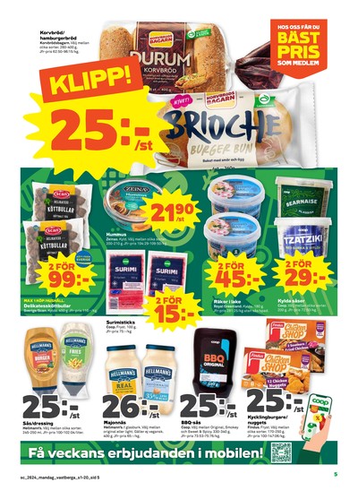 Stora Coop reklamblad i vecka 24 sida 5