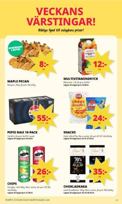 Tempo reklamblad i vecka 24 sida 5