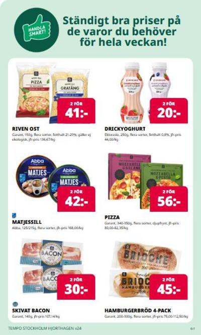 Tempo reklamblad i vecka 24 sida 6