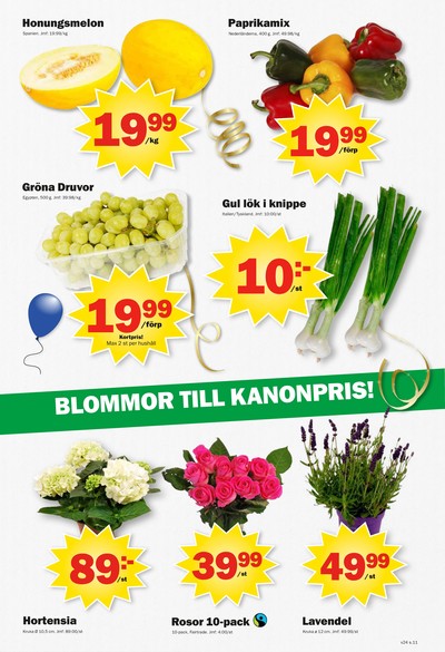 Pekås reklamblad i vecka 24 sida 11