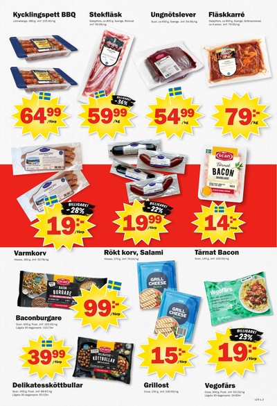 Pekås reklamblad i vecka 24 sida 3