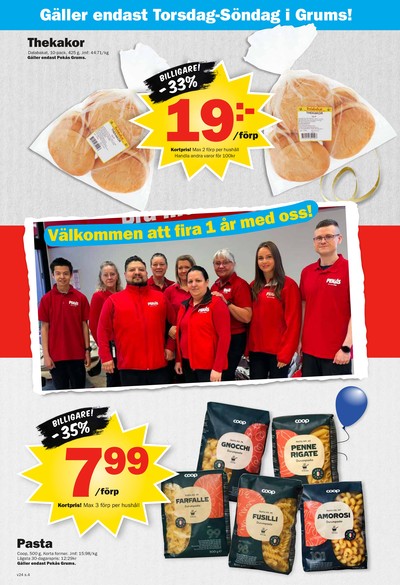 Pekås reklamblad i vecka 24 sida 4