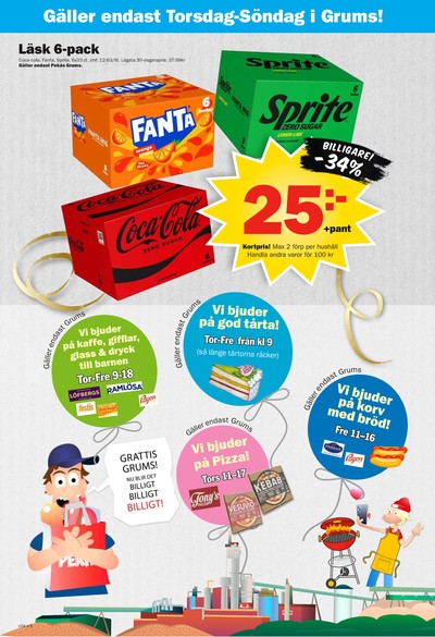 Pekås reklamblad i vecka 24 sida 6
