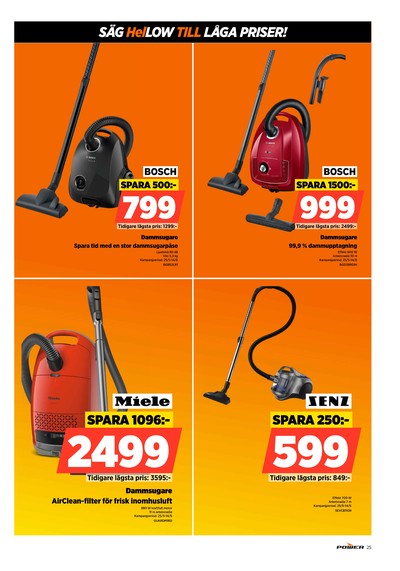 Power reklamblad i vecka 24 sida 25