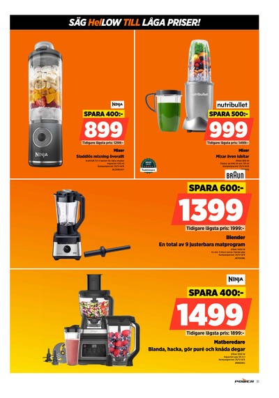 Power reklamblad i vecka 24 sida 51