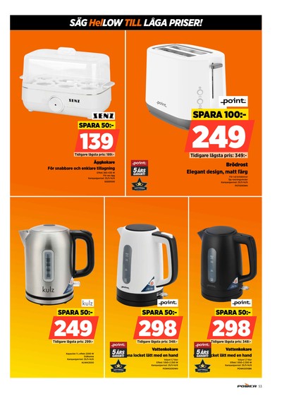 Power reklamblad i vecka 24 sida 53