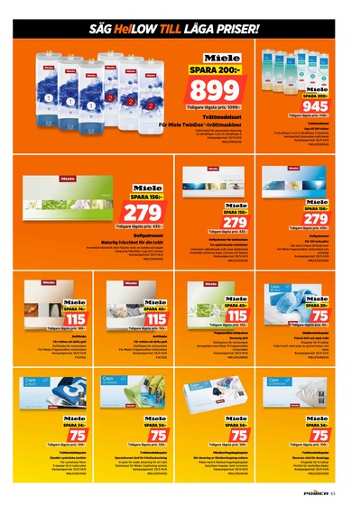 Power reklamblad i vecka 24 sida 63