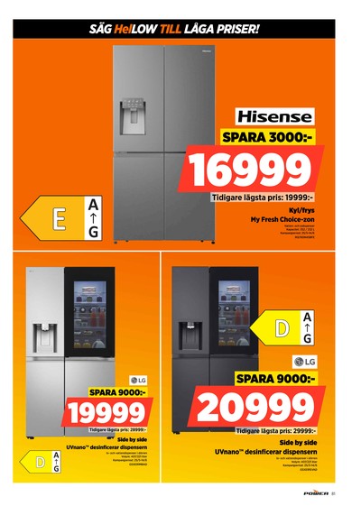 Power reklamblad i vecka 24 sida 81