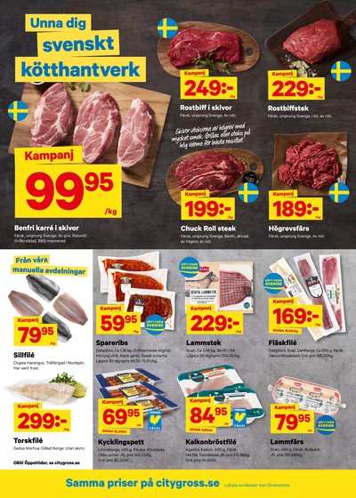 City Gross reklamblad i vecka 24 sida 2