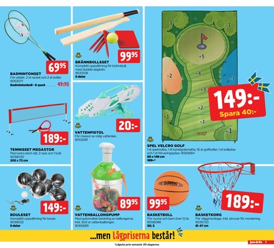 Jem & Fix reklamblad i vecka 24 sida 5