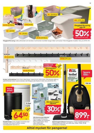 Rusta reklamblad i vecka 24 sida 11