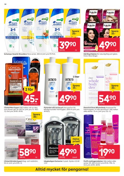 Rusta reklamblad i vecka 24 sida 14