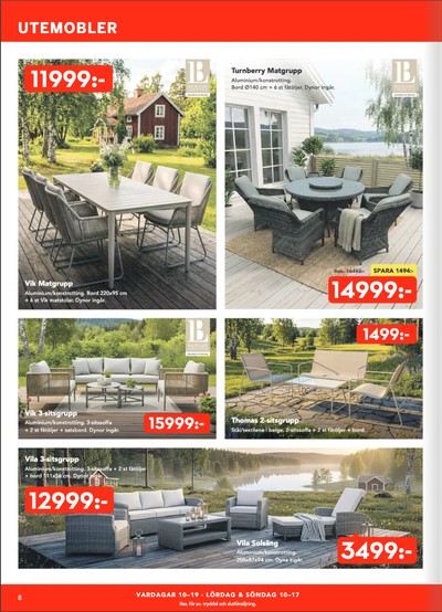 Bo Ohlsson reklamblad i vecka 24 sida 8