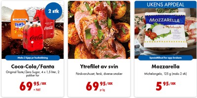 Nordby Supermarket reklamblad i vecka 25 sida 2
