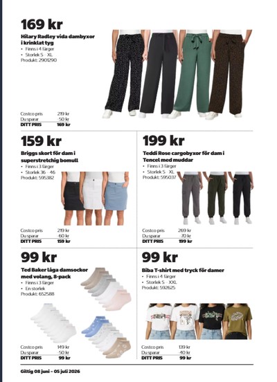Costco reklamblad i vecka 25 sida 6