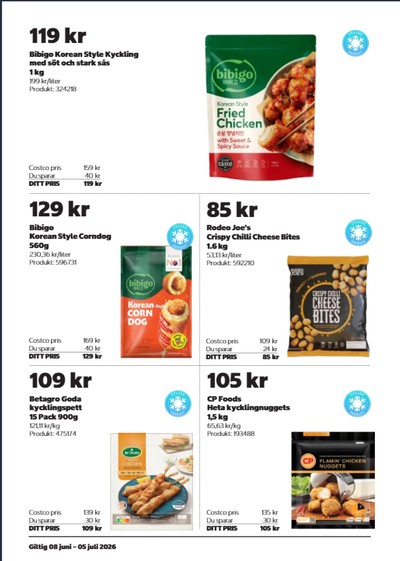 Costco reklamblad i vecka 25 sida 8