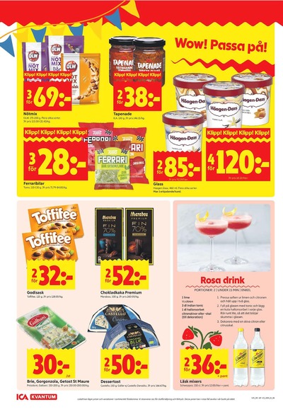 ICA Kvantum reklamblad i vecka 25 sida 8