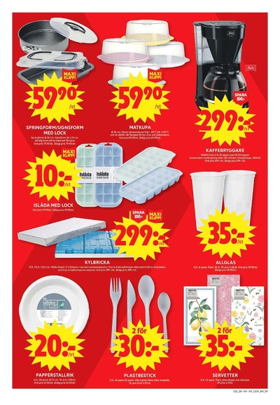 ICA Maxi reklamblad i vecka 25 sida 13