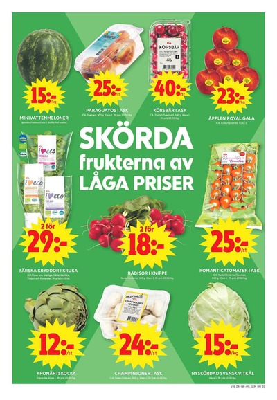 ICA Maxi reklamblad i vecka 25 sida 3