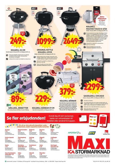 ICA Maxi reklamblad i vecka 25 sida 21