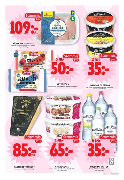 ICA Maxi reklamblad i vecka 25 sida 4
